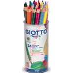GIOTTO MEGA PASTELLI IN BARATTOLO 24 PEZZI